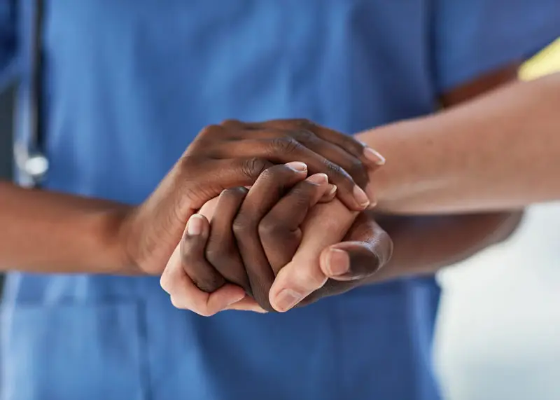 Hand holding